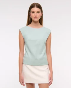Linen Shell Top