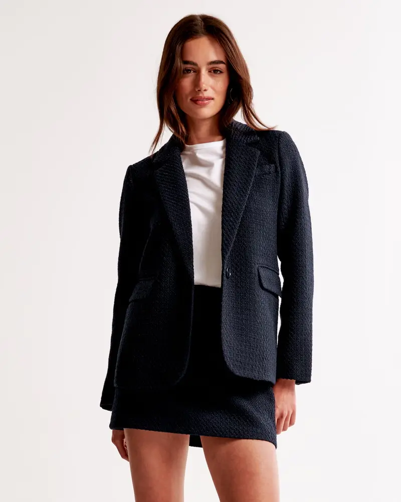 Classic Tweed Blazer